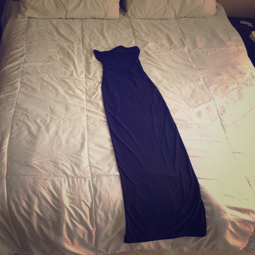 Black Maxi Tube Dress