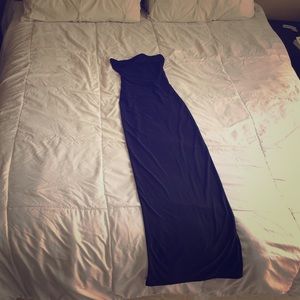 Black Maxi Tube Dress