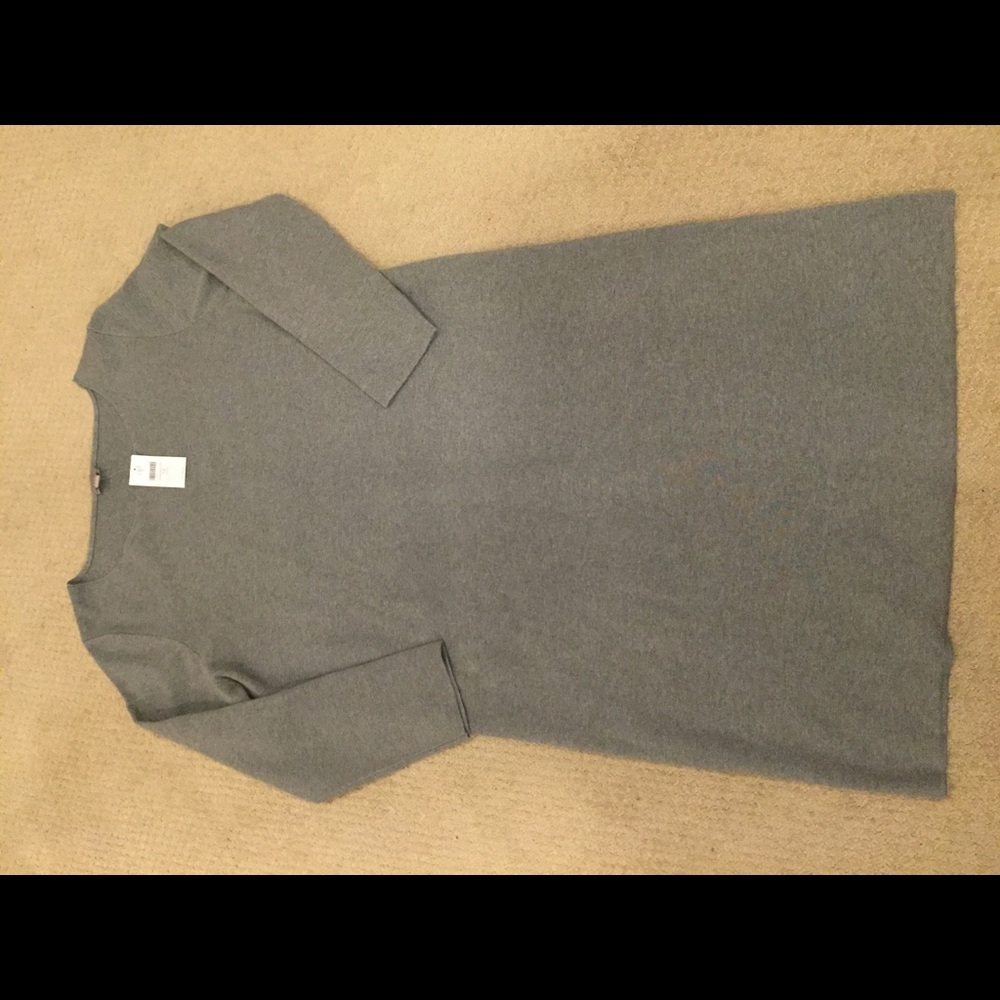 J Jill NWT  heather grey sweater dress 1X