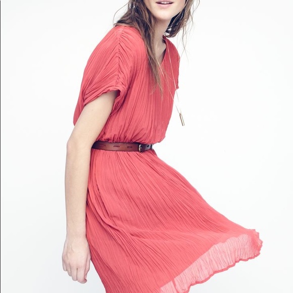 ✨HOST PICK ✨Madewell Artemis Pleated Dress - Picture 1 of 6