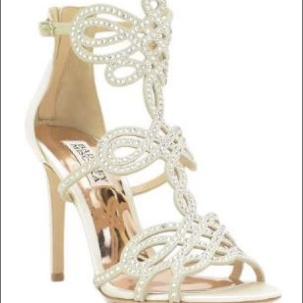 Badgley Mischka bridal shoes - never worn