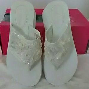 Gili white sandals