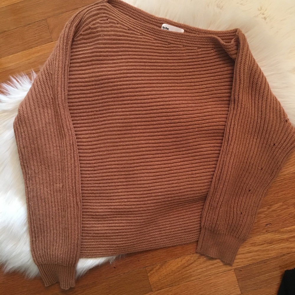 Revolve off shoulder sweater