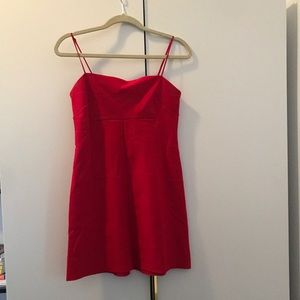 Red urban outfitters dress