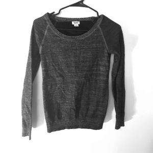 Gray lightweight sweater