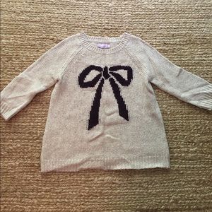 LOFT bow sweater
