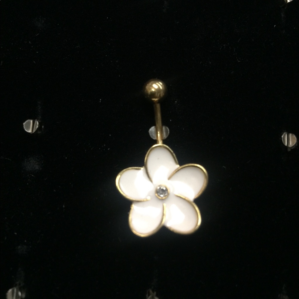 Gold Platted Body Jewelry Navel Belly