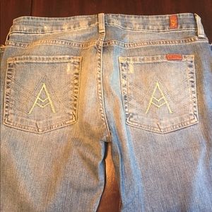 7 for All Mankind cozy jeans size 31