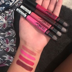 Maybelline colour blur cream matte pencils