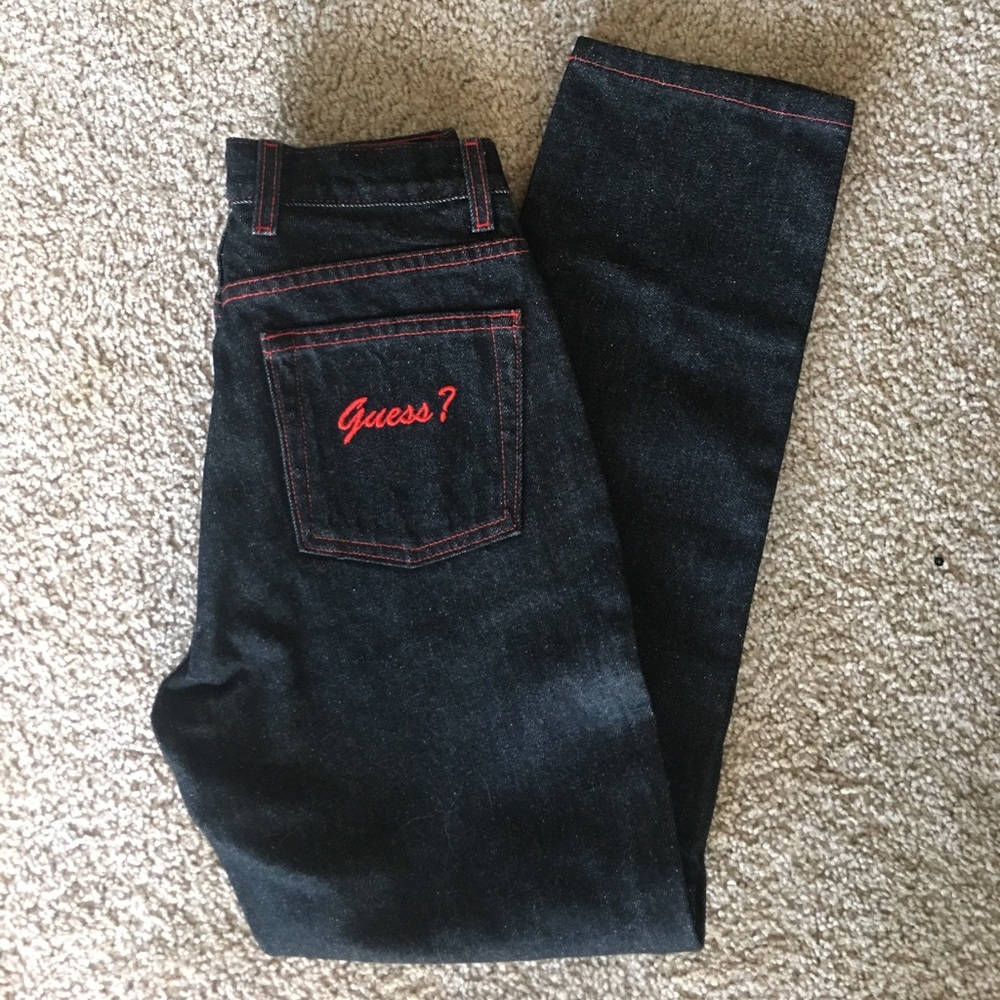 Guess vintage black jeans. Size 27