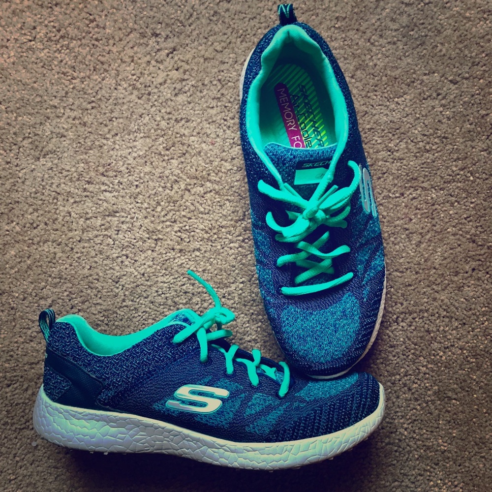 Skechers Memory Foam Tennis Shoes - Women’s