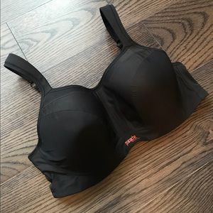 Panache Sports Bra Black - size 38DD