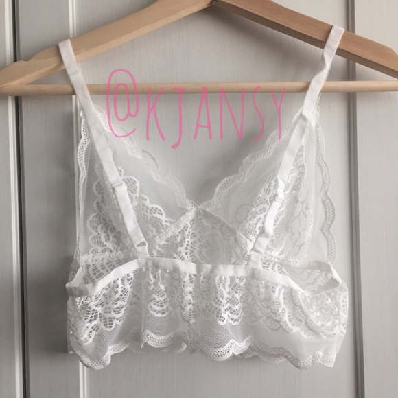 Lace Bralette/Crop Top - Picture 3 of 4