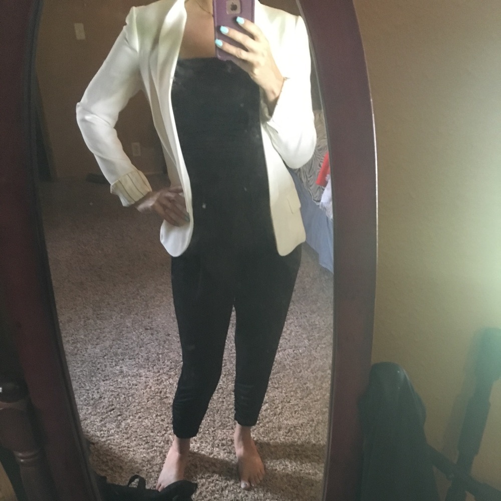 White blazer