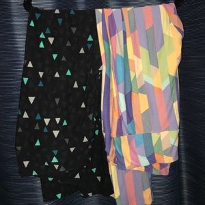 Lularoe tc leggings good used condition