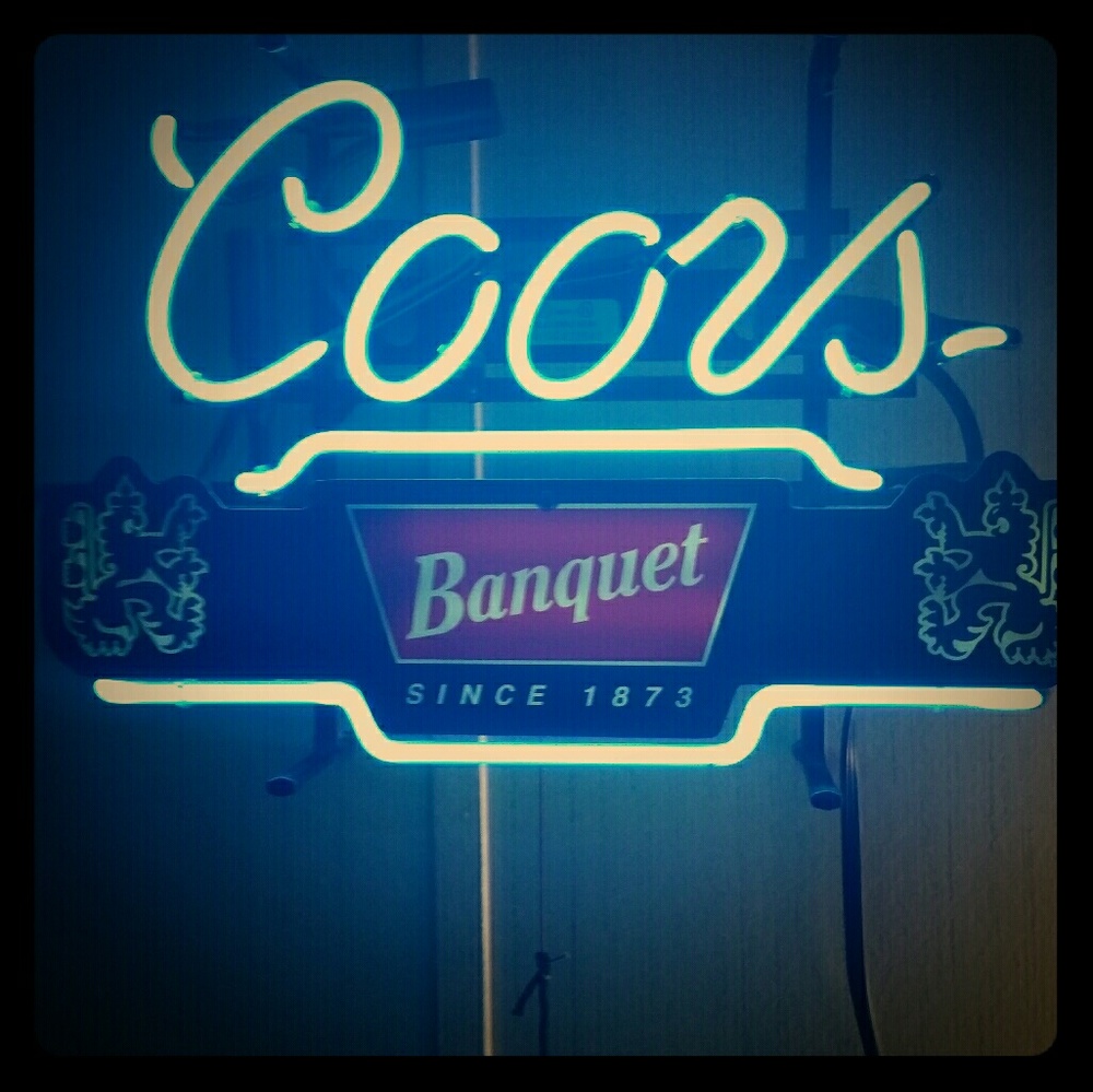 Neon sign
