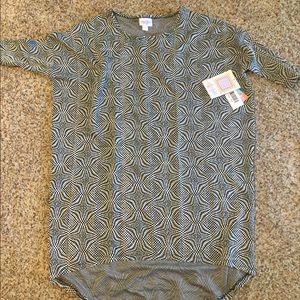LuLaRoe Irma XXS NWT Black/white