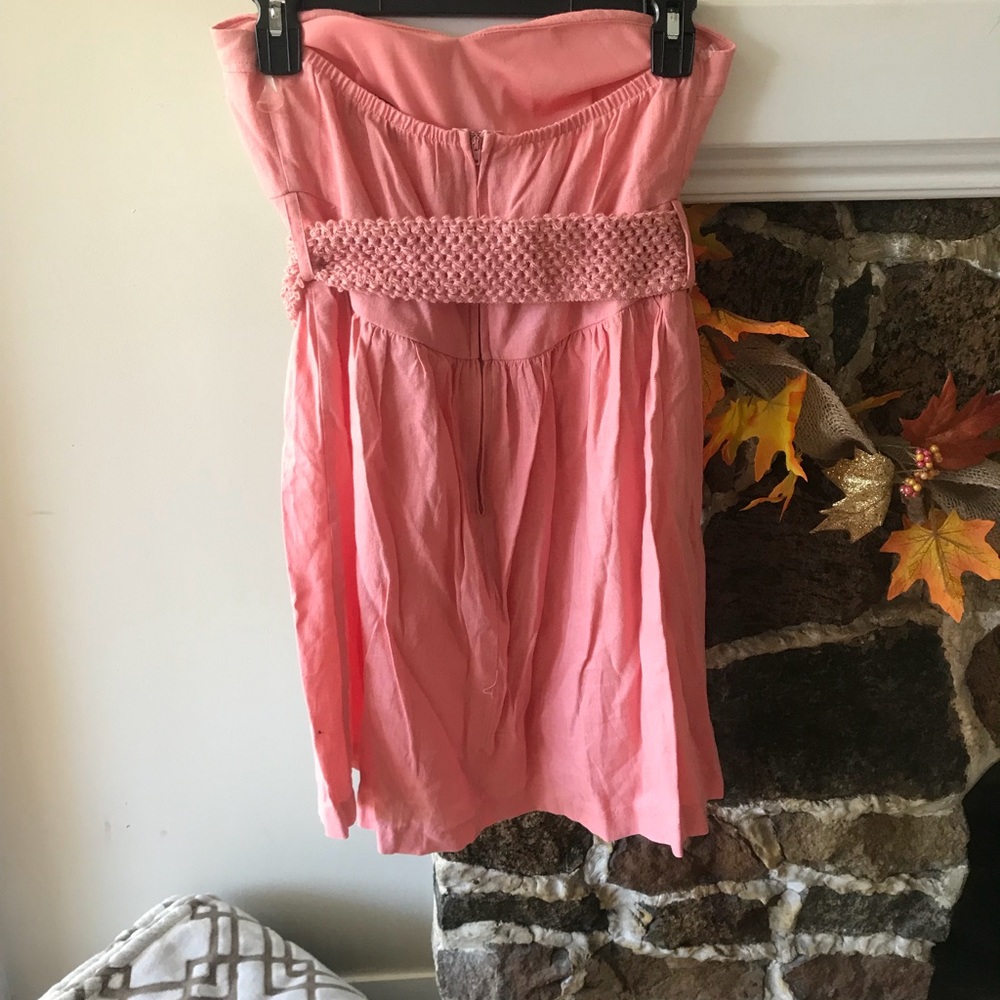 Pink strapless drsss - Picture 3 of 4