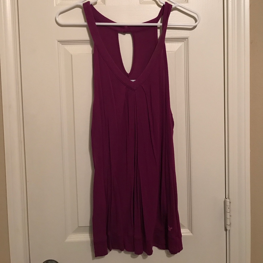 Purple tank