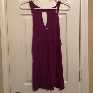 Purple tank