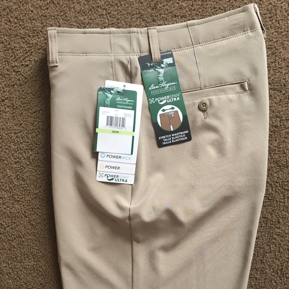 NWT Ben Hogan Performance Power Series Shorts Sz30