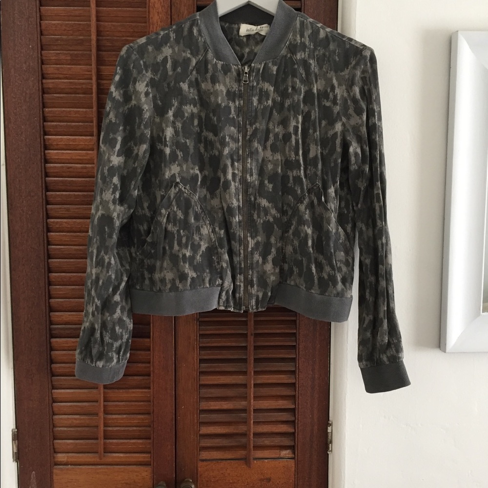 Bella Dahl Camo Bomber Jacket