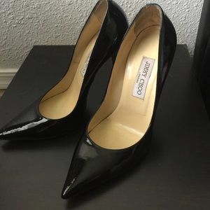 Anouk Patent Leather Pump Jimmy Choo