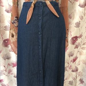 New Beautiful Denim long skirt 💙💙