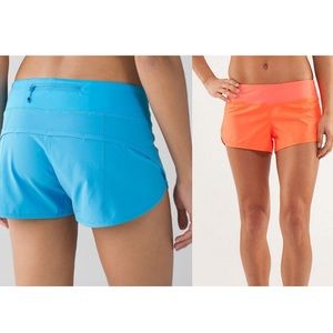 LULULEMON ATHLETICA SPEED SHORTS BUNDLE