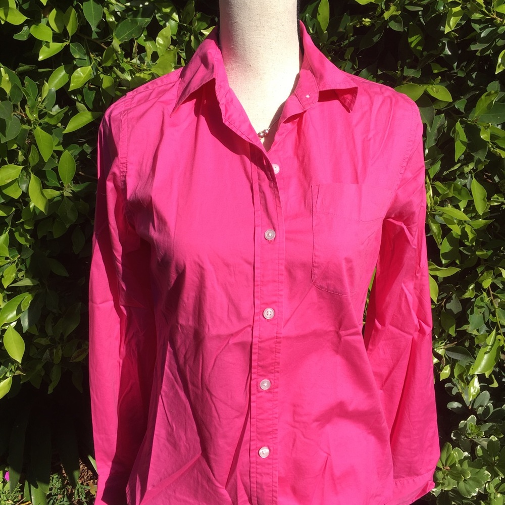 Isaac Mizrahi for Target Pink Cotton Blouse Size S