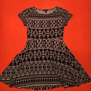 Forever 21 Black and Tan dress