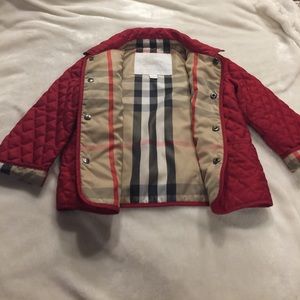 Burberry baby jacket