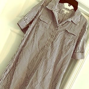 Banana Republic shirt dress size 14 EUC