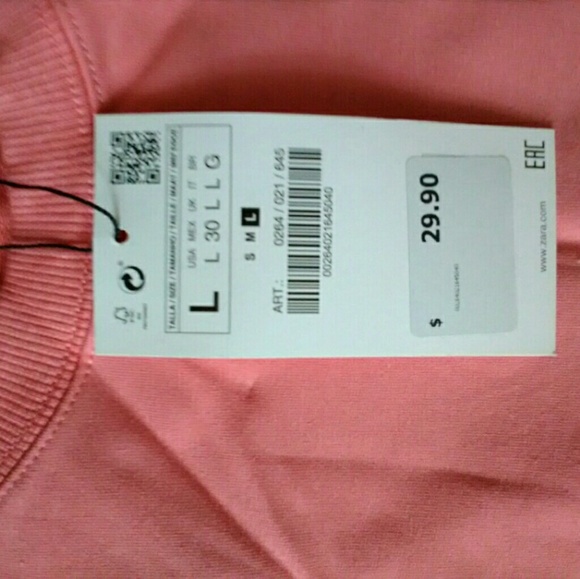 Zara Asymmetric Sweatshirt - Picture 4 of 4