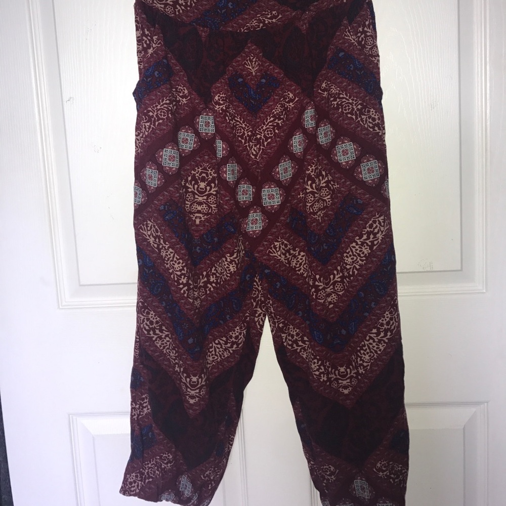 American eagle cropped harem pants