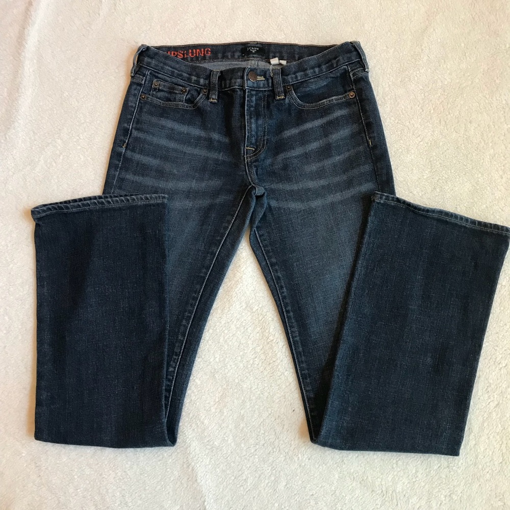 🎈J. Crew hipslung jeans
