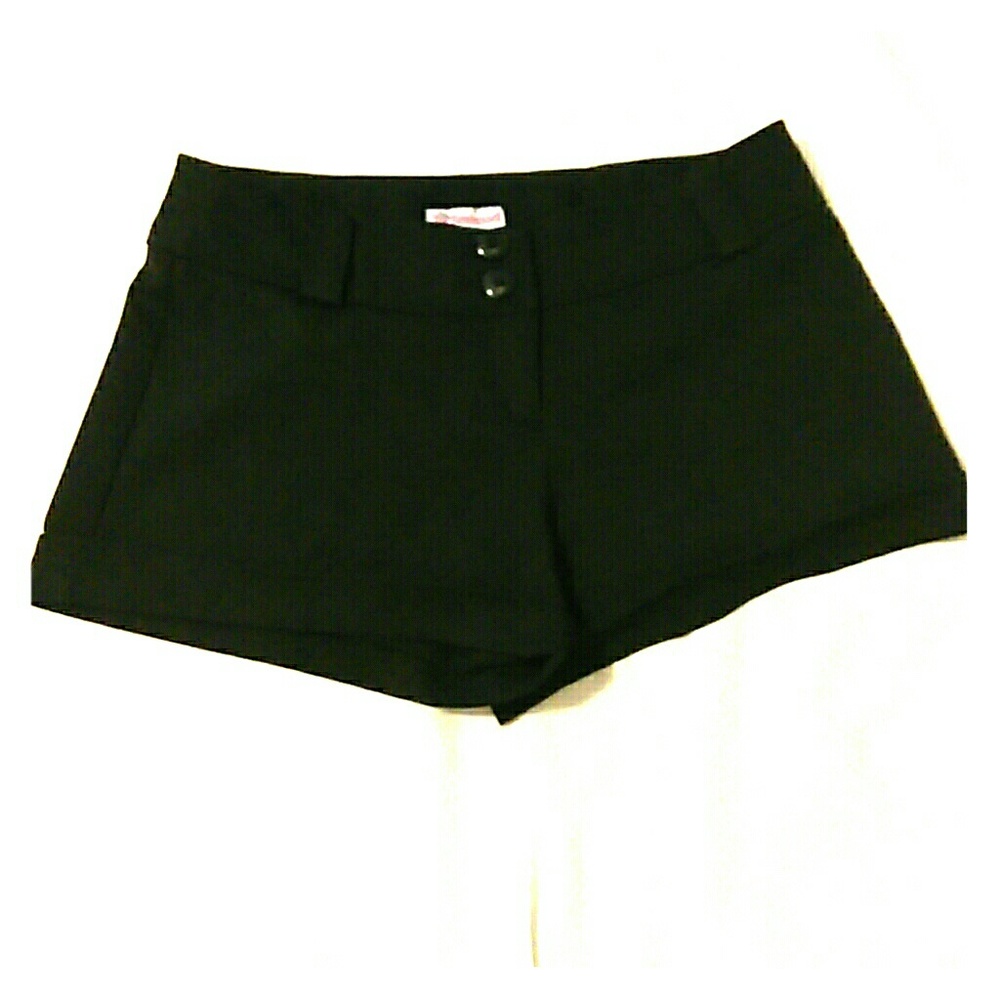 Casual Black Shorts