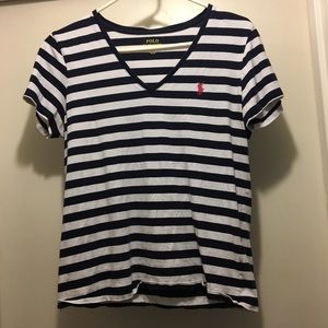 Navy and white POLO by Ralph Lauren