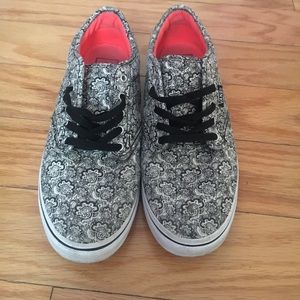 Paisley Print Vans