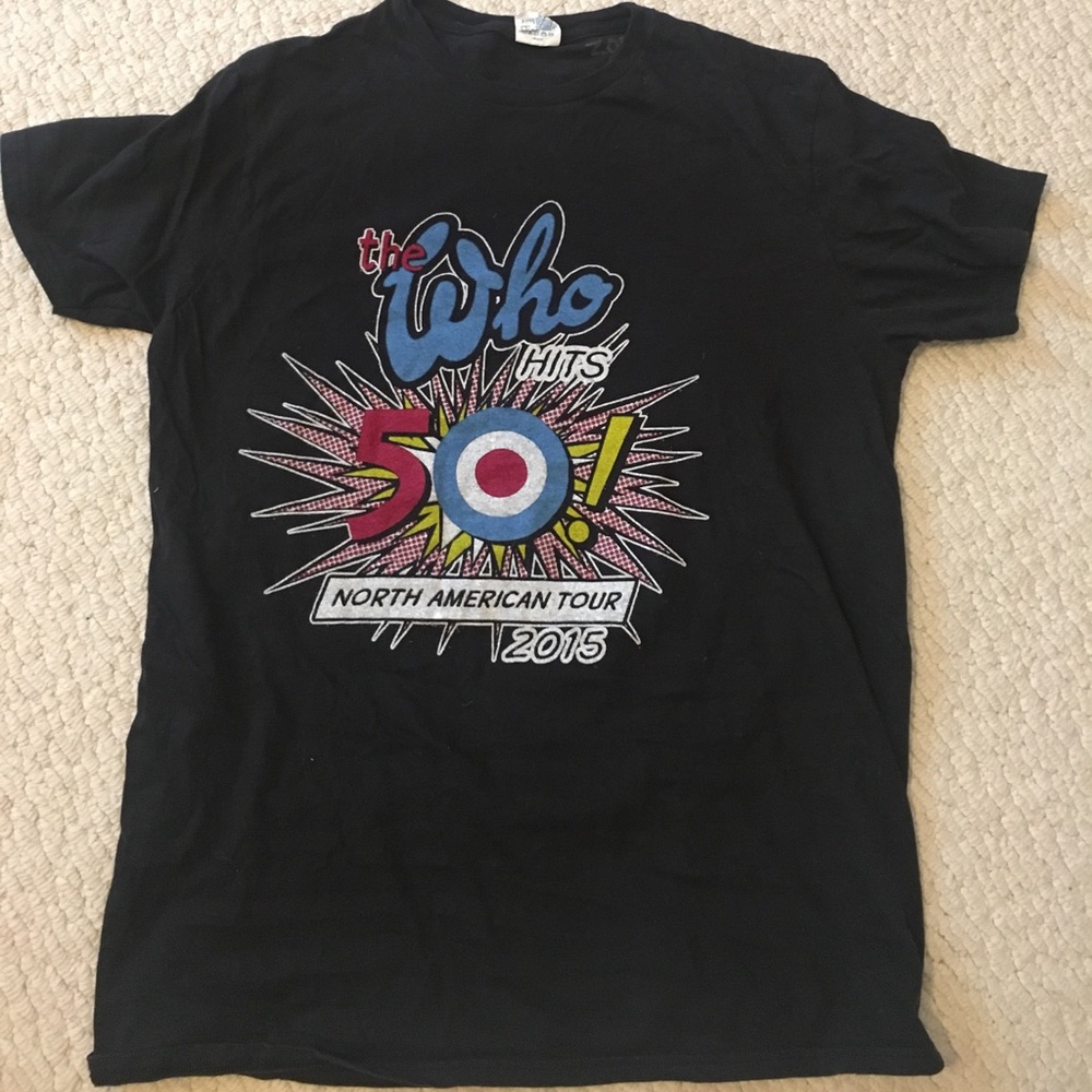The Who concert tee. Large