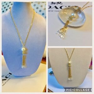 Long Perl Necklace