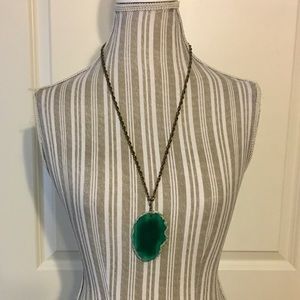 Geode necklace