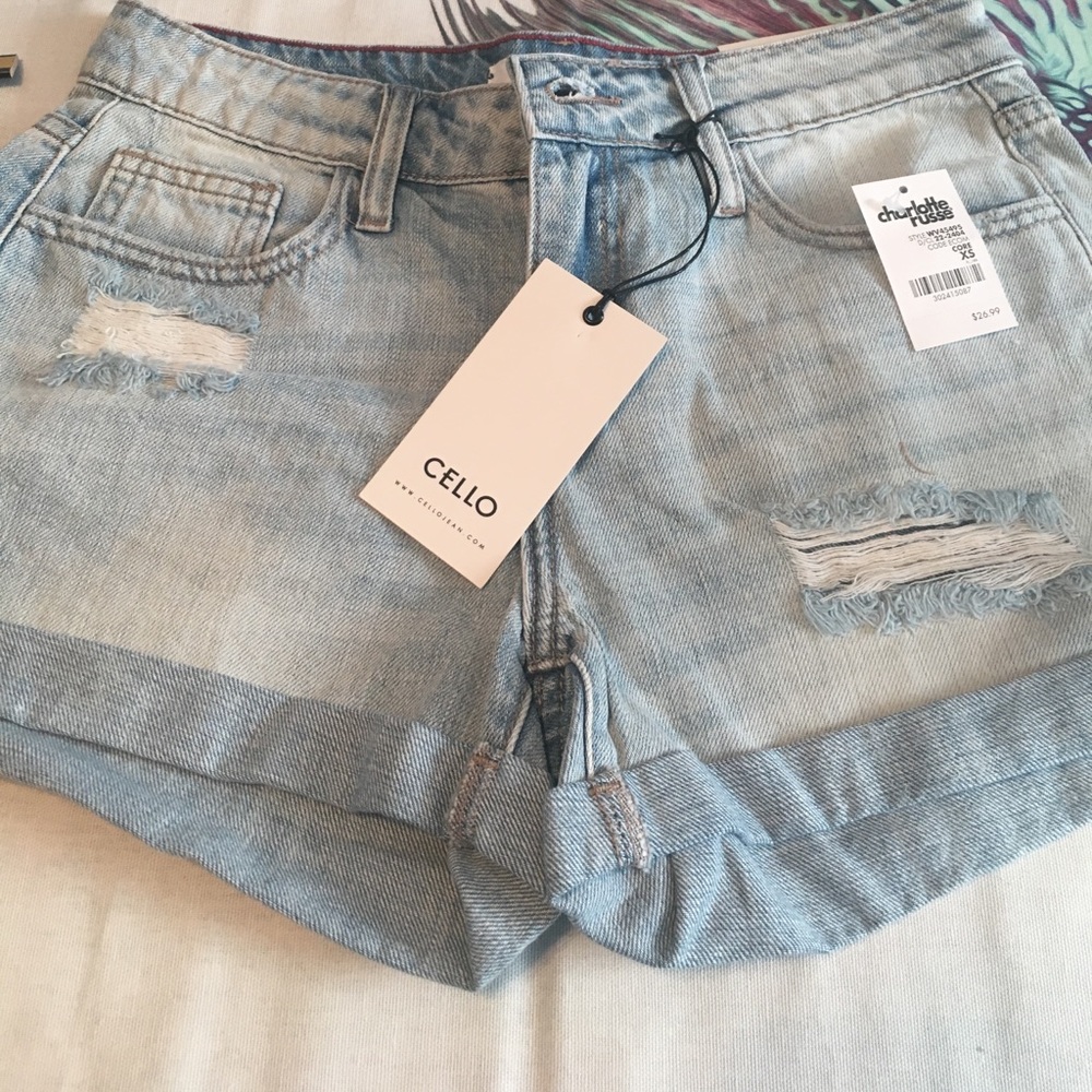 Cello jean shorts