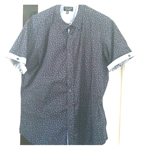 Men's short sleeve Floral Pattern button down - Picture 1 of 1