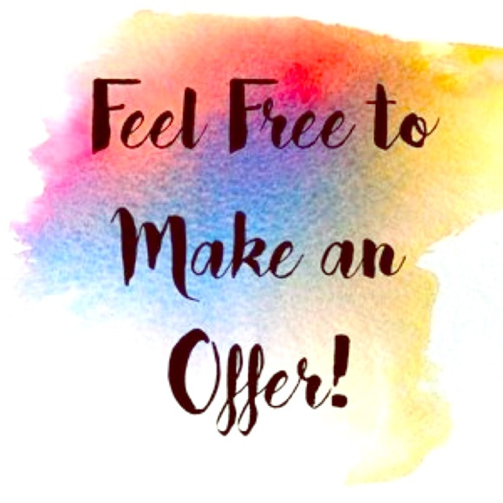 Accepting all reasonable offers! ❤️
