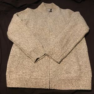 LL Bean Lined Wool Cardigan - Men's Large TALL