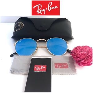 ✨ Brand new Ray-Ban Round Gold Sunglasses ✨