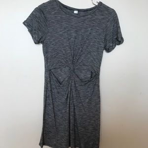 Mahina Knot-Front T-Shirt Dress