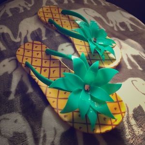 Kate Spade Pineapple Sandals