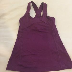 Lululemon Halter in purple, size 4